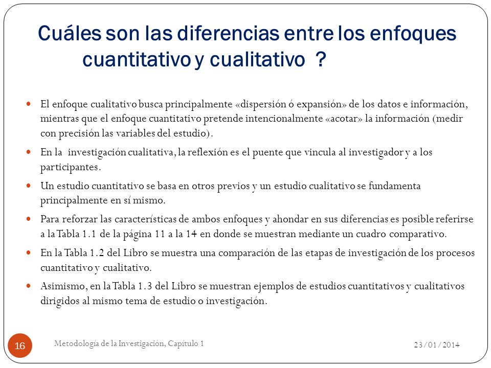 Cuáles son las diferencias entre los enfoques cuantitativo y cualitativo