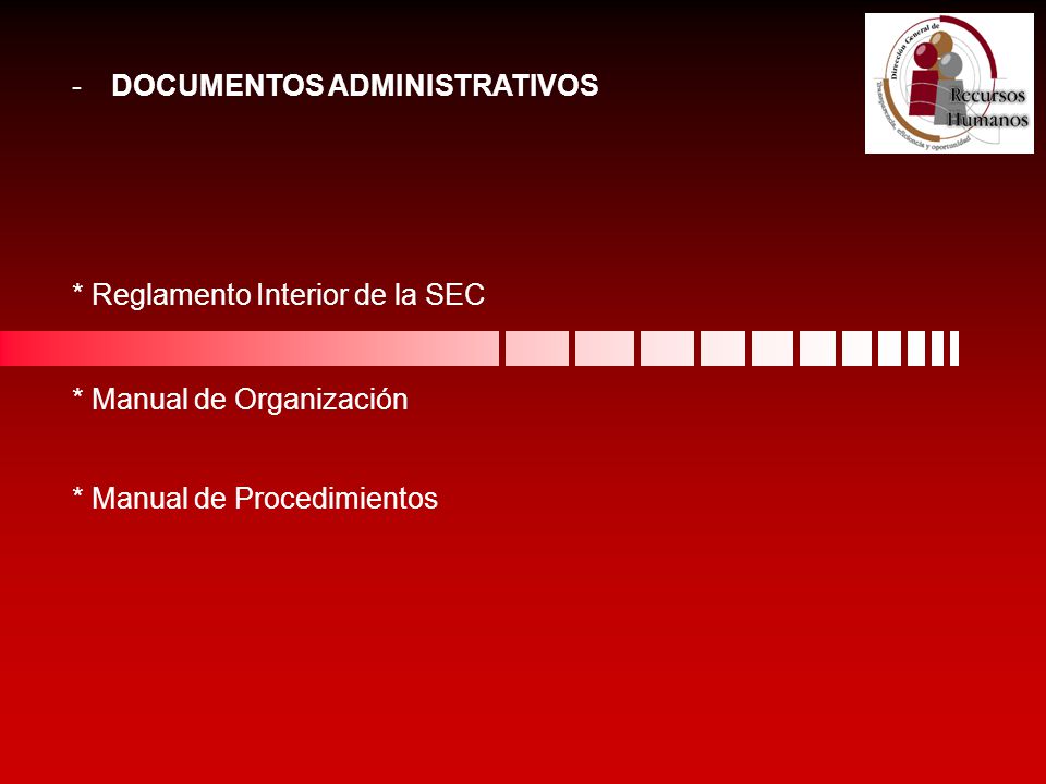 DOCUMENTOS ADMINISTRATIVOS