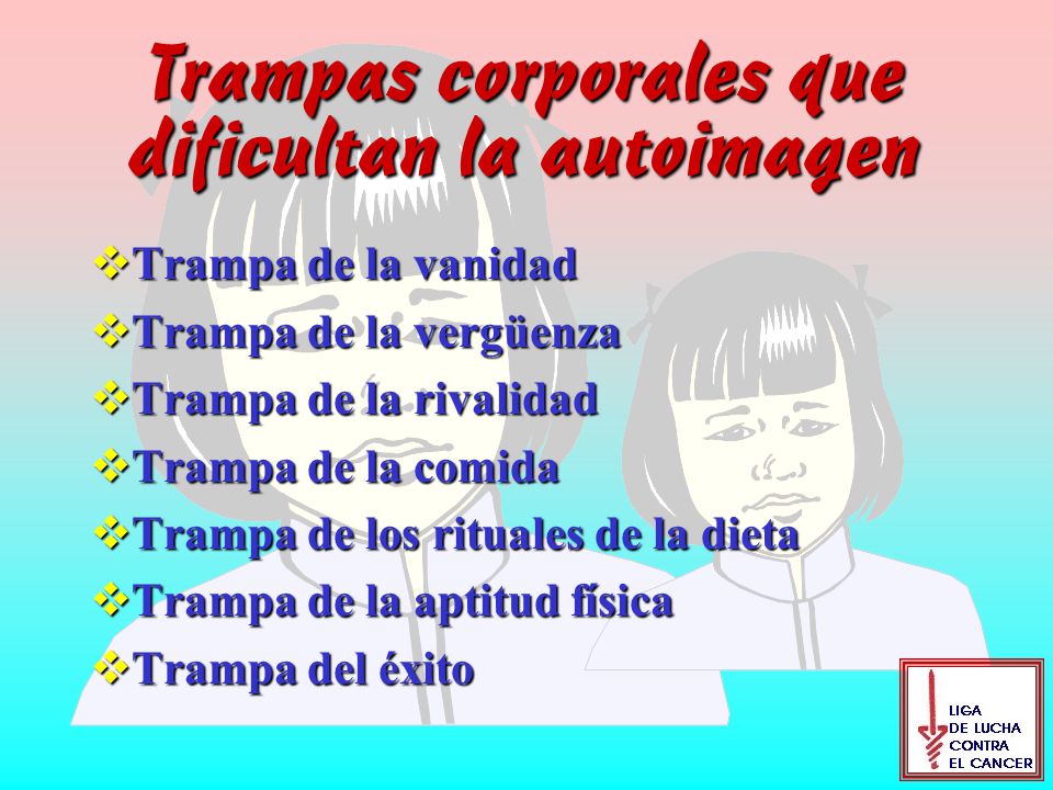 Trampas corporales que dificultan la autoimagen