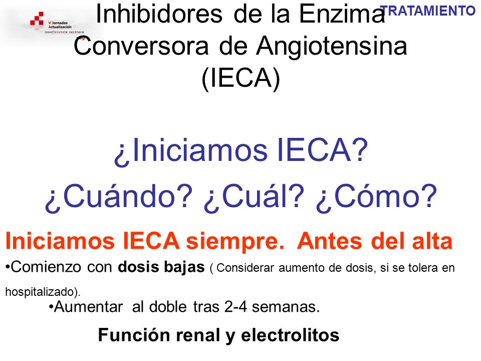Inhibidores de la Enzima Conversora de Angiotensina (IECA)