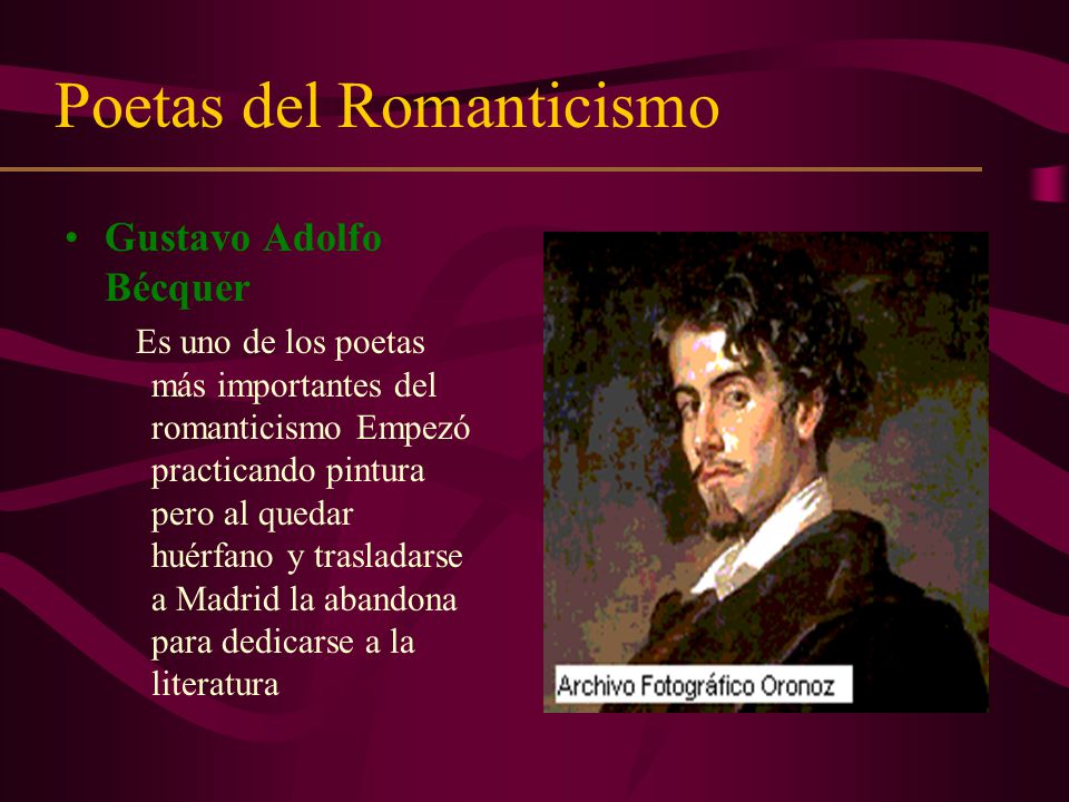 Poetas del Romanticismo