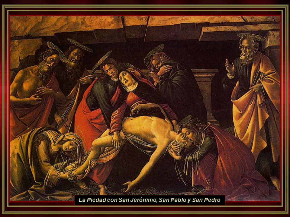 La Piedad con San Jerónimo, San Pablo y San Pedro