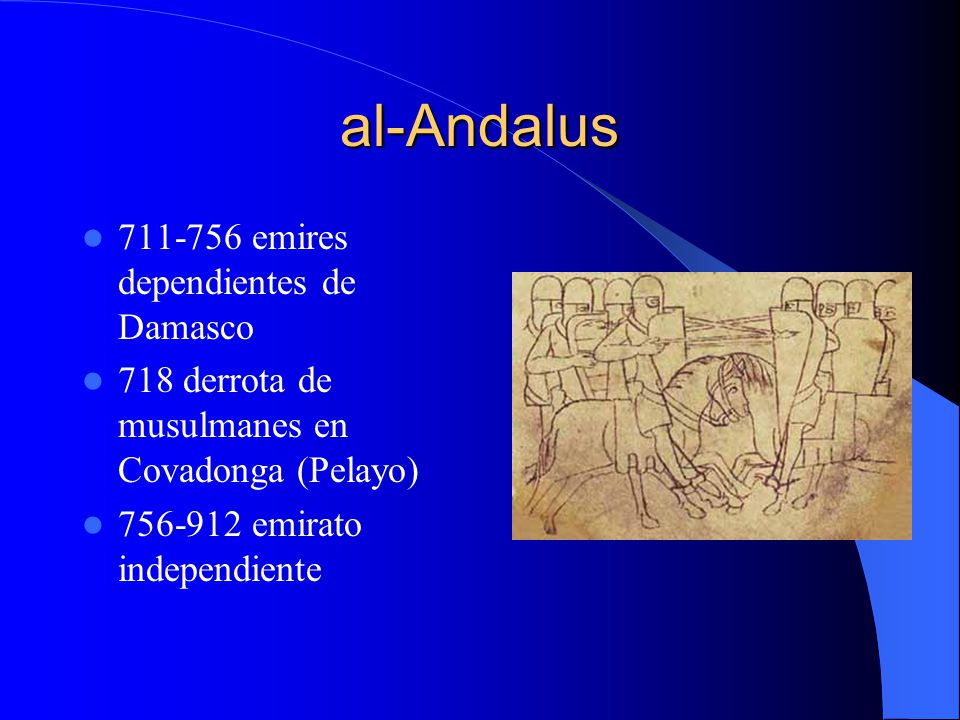 al-Andalus emires dependientes de Damasco