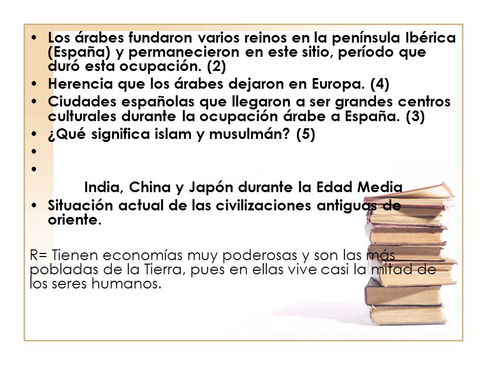 India, China y Japón durante la Edad Media