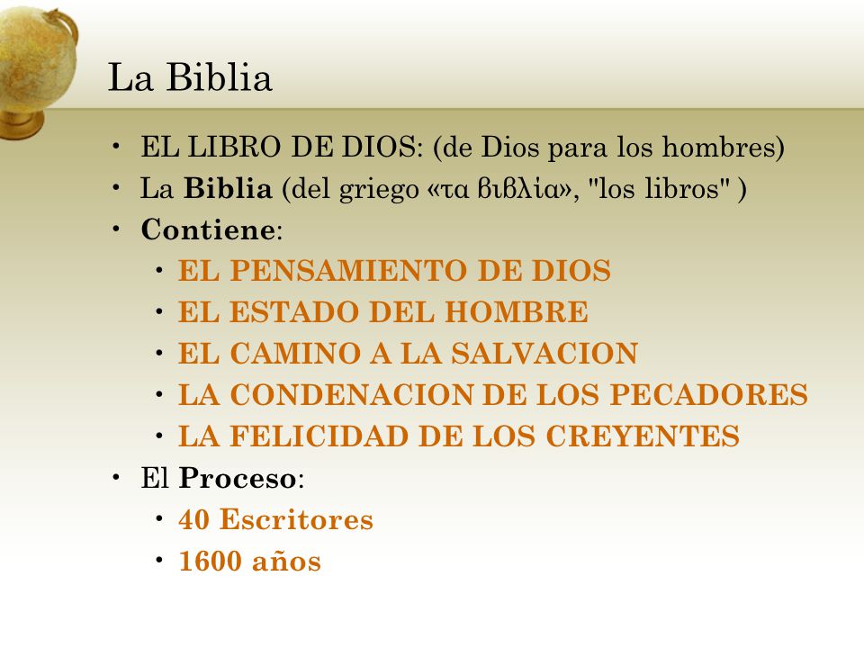 La Biblia EL LIBRO DE DIOS: (de Dios para los hombres)