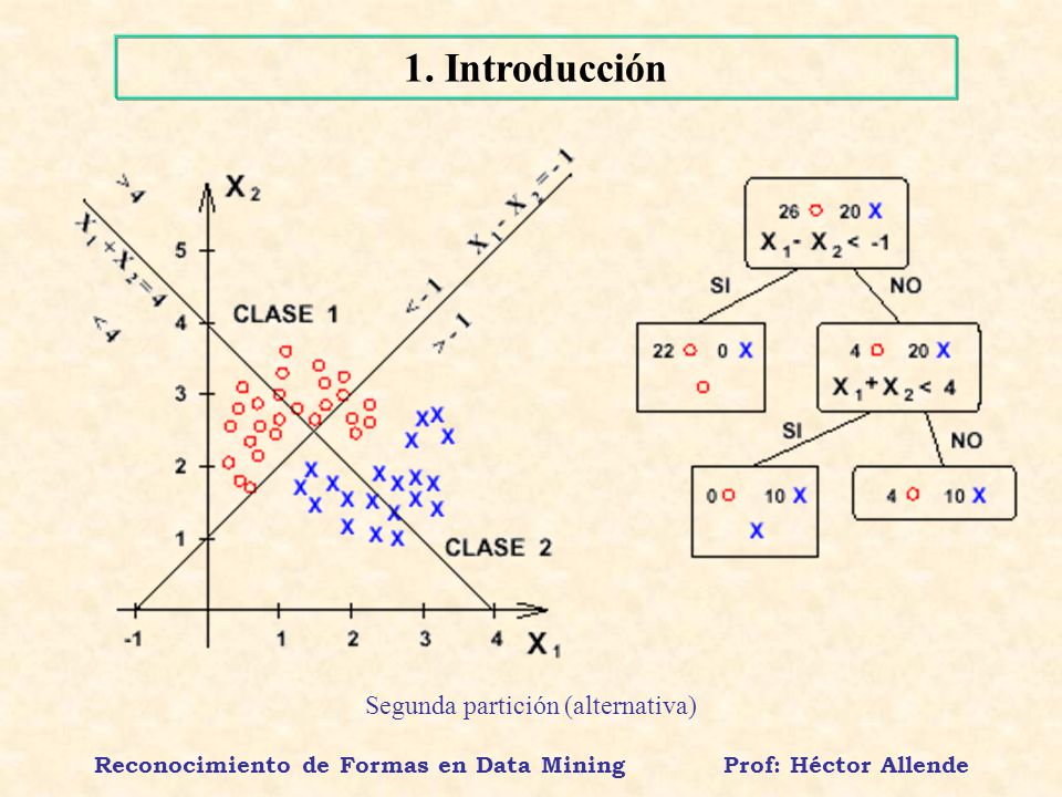 Reconocimiento de Formas en Data Mining Prof: Héctor Allende
