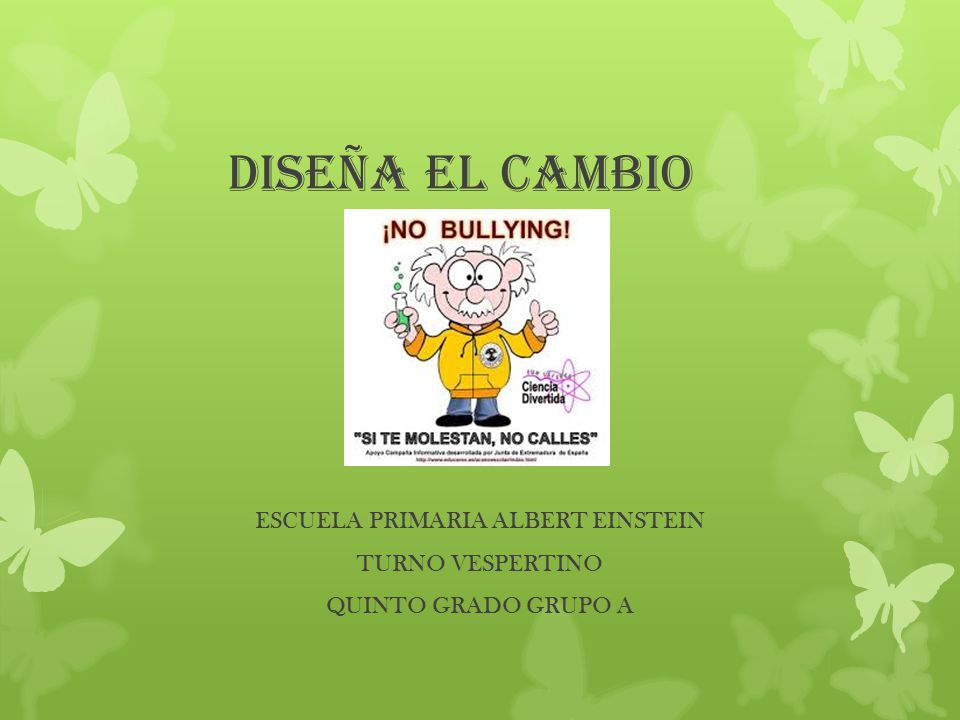 ESCUELA PRIMARIA ALBERT EINSTEIN TURNO VESPERTINO QUINTO GRADO GRUPO A