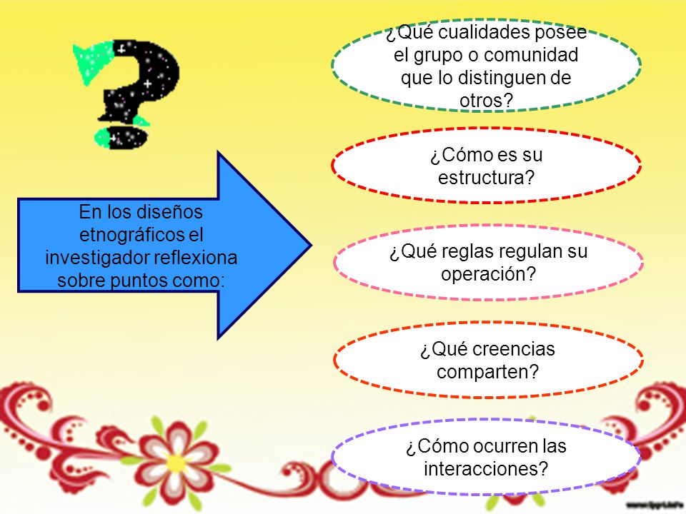 ¿Qué cualidades posee el grupo o comunidad que lo distinguen de otros