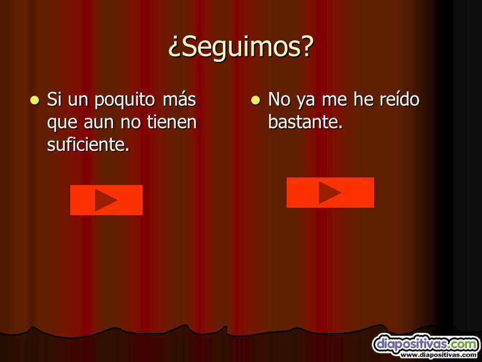 ¿Seguimos Si un poquito más que aun no tienen suficiente.