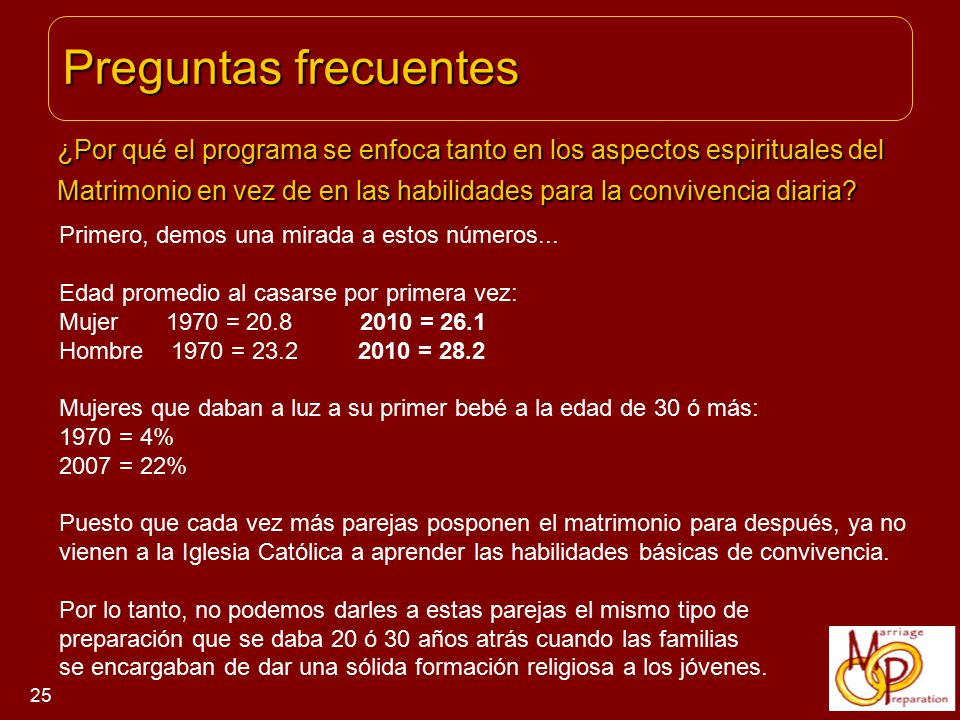 Preguntas frecuentes ¿Por qué el programa se enfoca tanto en los aspectos espirituales del.
