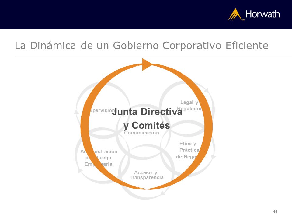 La Dinámica de un Gobierno Corporativo Eficiente