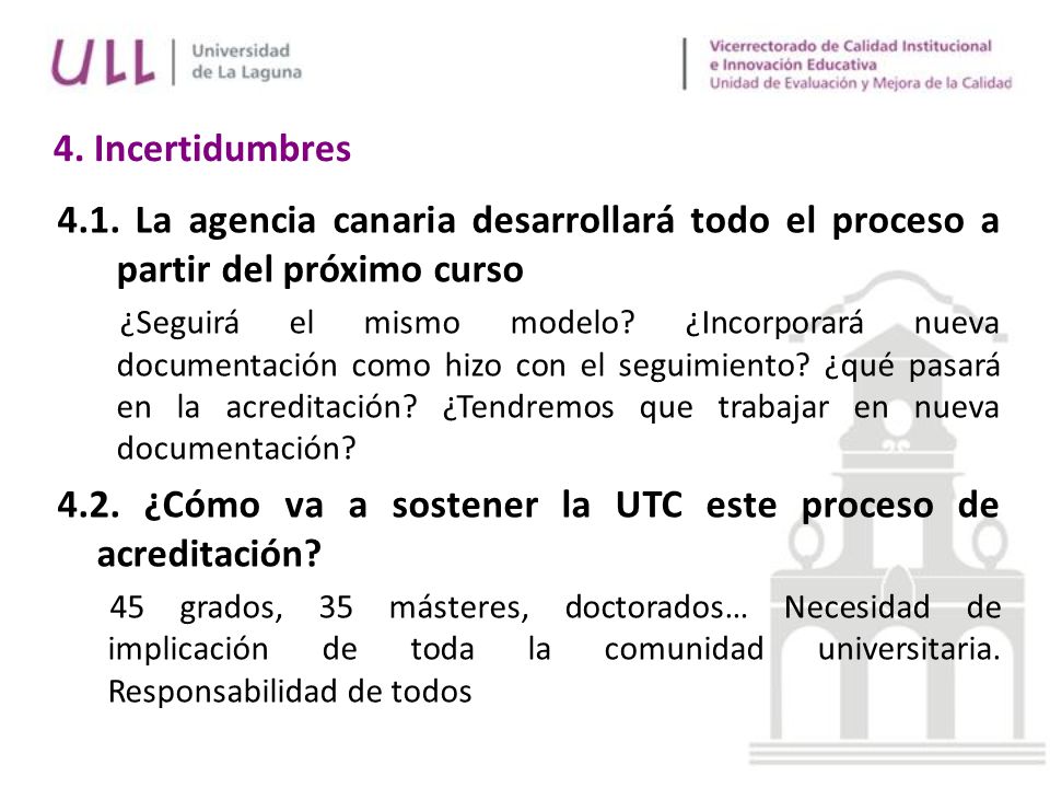 4.2. ¿Cómo va a sostener la UTC este proceso de acreditación