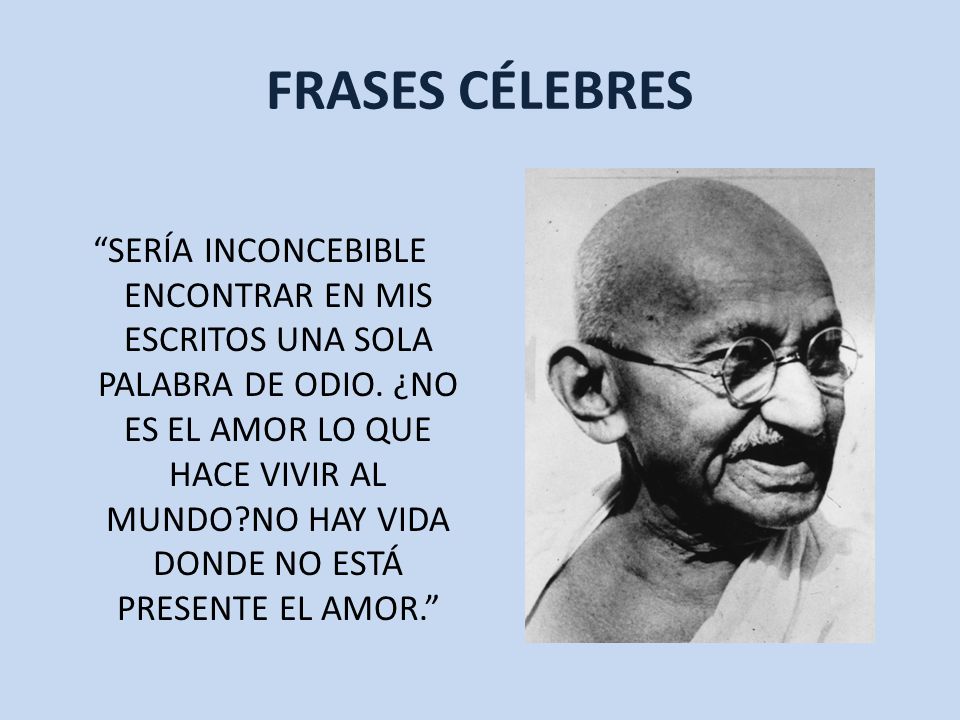 FRASES CÉLEBRES