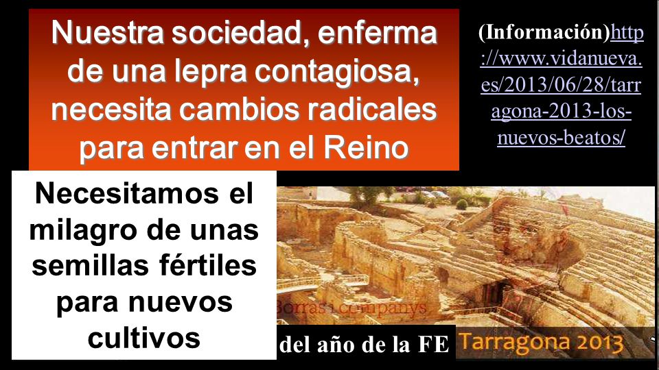 Necesitamos el milagro de unas semillas fértiles para nuevos cultivos