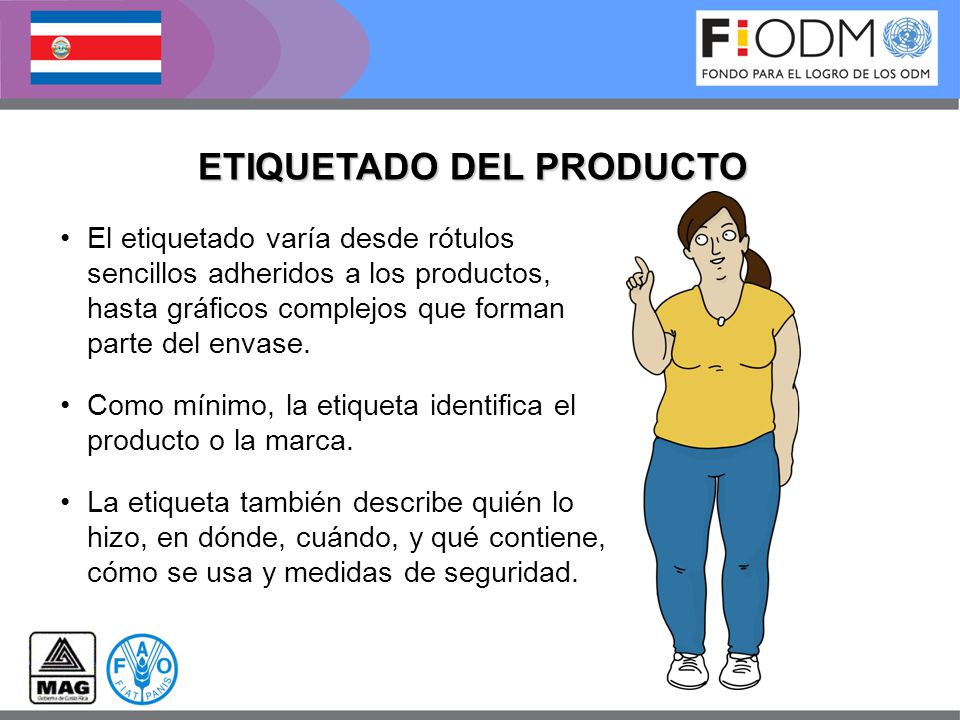 ETIQUETADO DEL PRODUCTO
