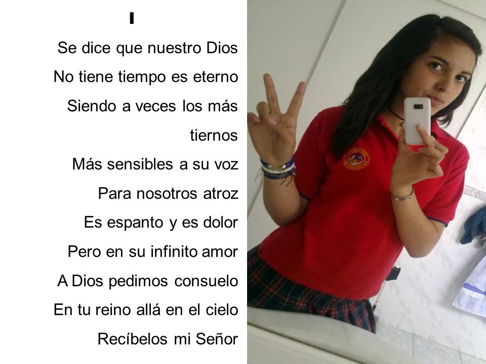 I Se dice que nuestro Dios. No tiene tiempo es eterno. Siendo a veces los más tiernos. Más sensibles a su voz.
