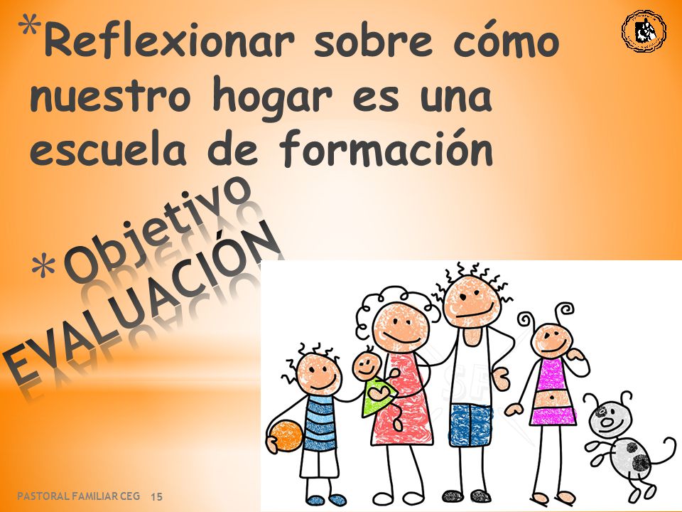 Reflexionar sobre cómo nuestro hogar es una escuela de formación