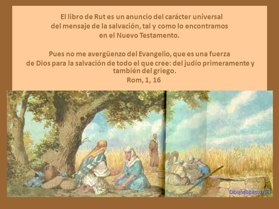 del mensaje de la salvación, tal y como lo encontramos