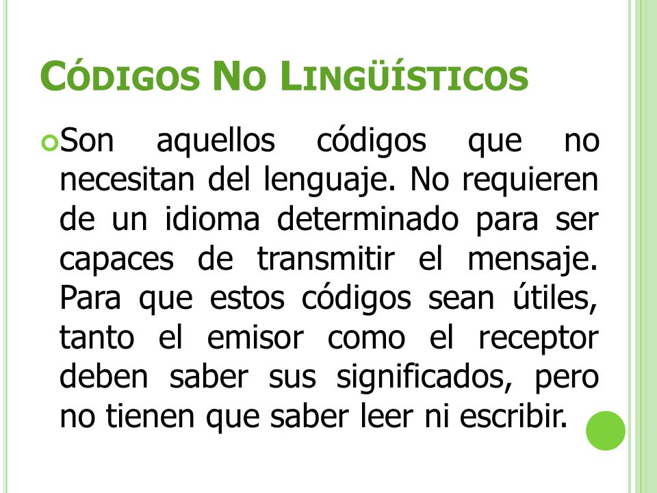 TEMA 2 CÓDIGOS LINGÜÍSTICOS Y NO LINGÜÍSTICOS - ppt video online descargar