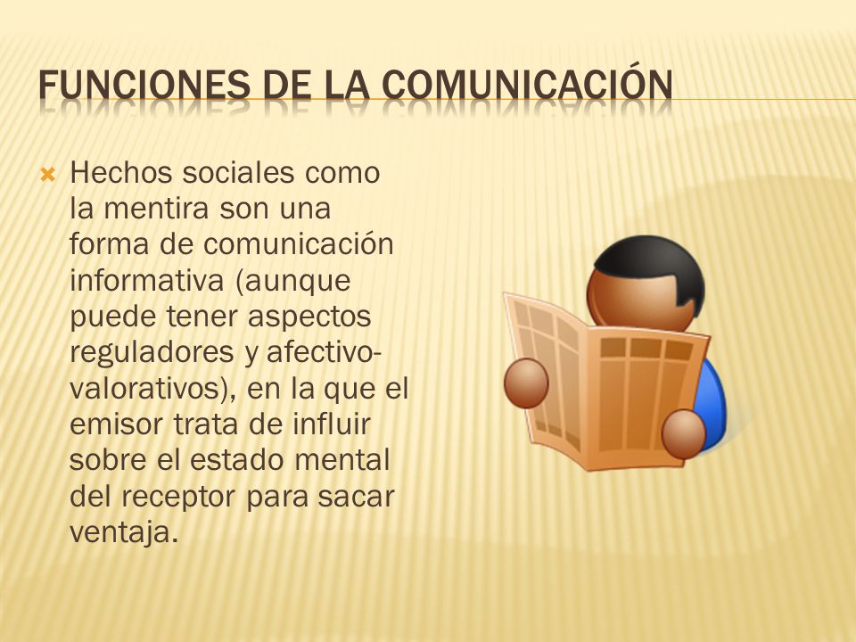 FUNCIONES DE LA COMUNICACIÓN