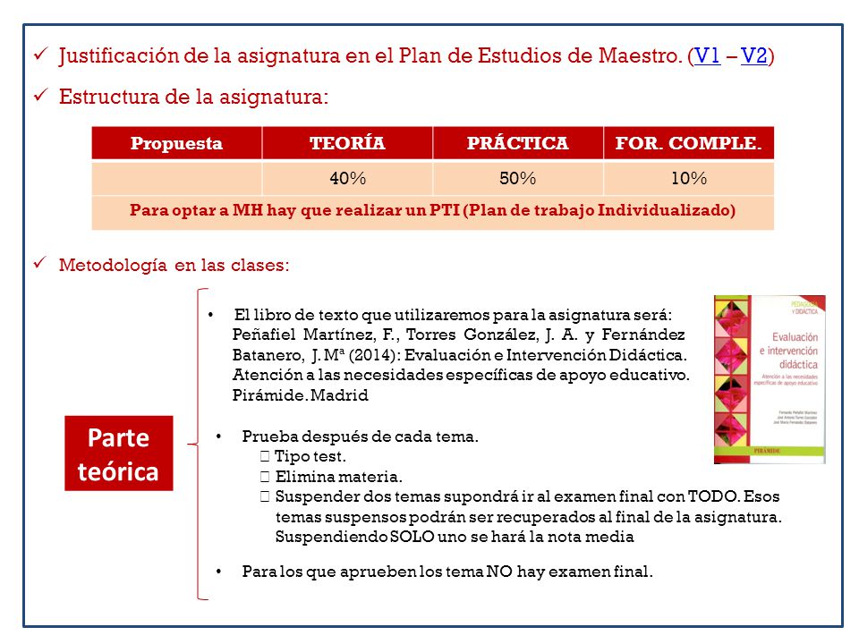 Justificación de la asignatura en el Plan de Estudios de Maestro