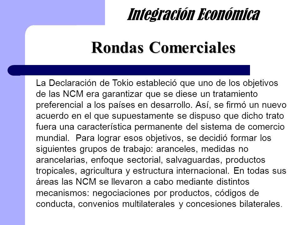 Integración Económica