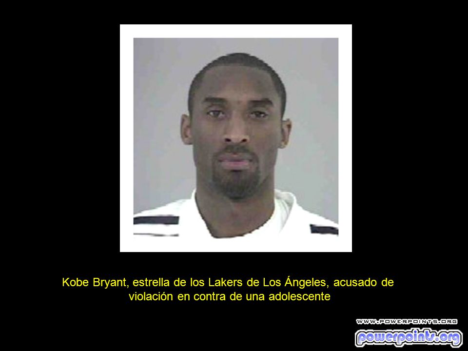 Kobe Bryant, estrella de los Lakers de Los Ángeles, acusado de