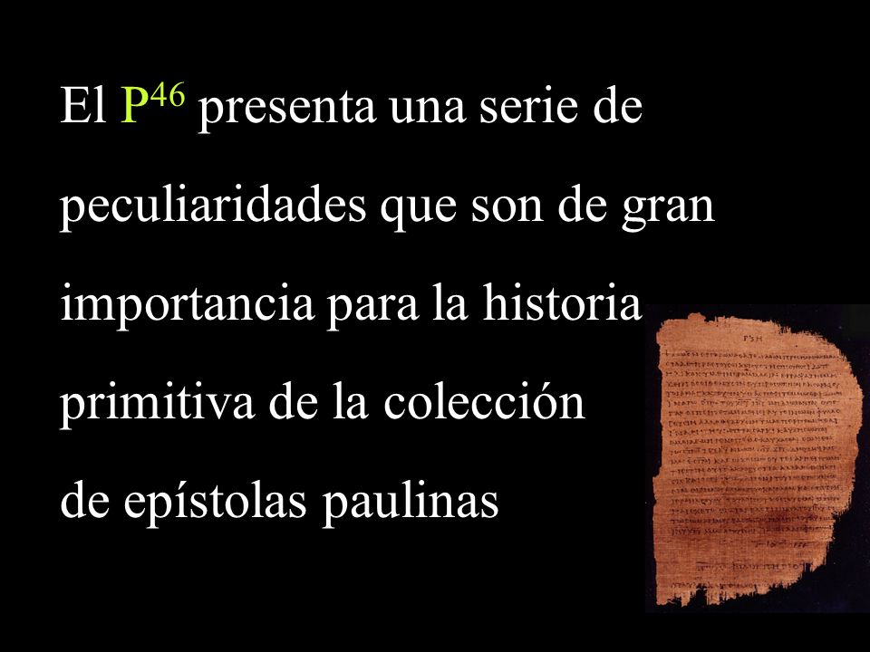 El P46 presenta una serie de peculiaridades que son de gran