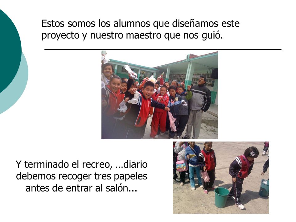 Estos somos los alumnos que diseñamos este proyecto y nuestro maestro que nos guió.