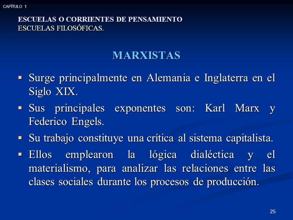 Surge principalmente en Alemania e Inglaterra en el Siglo XIX.