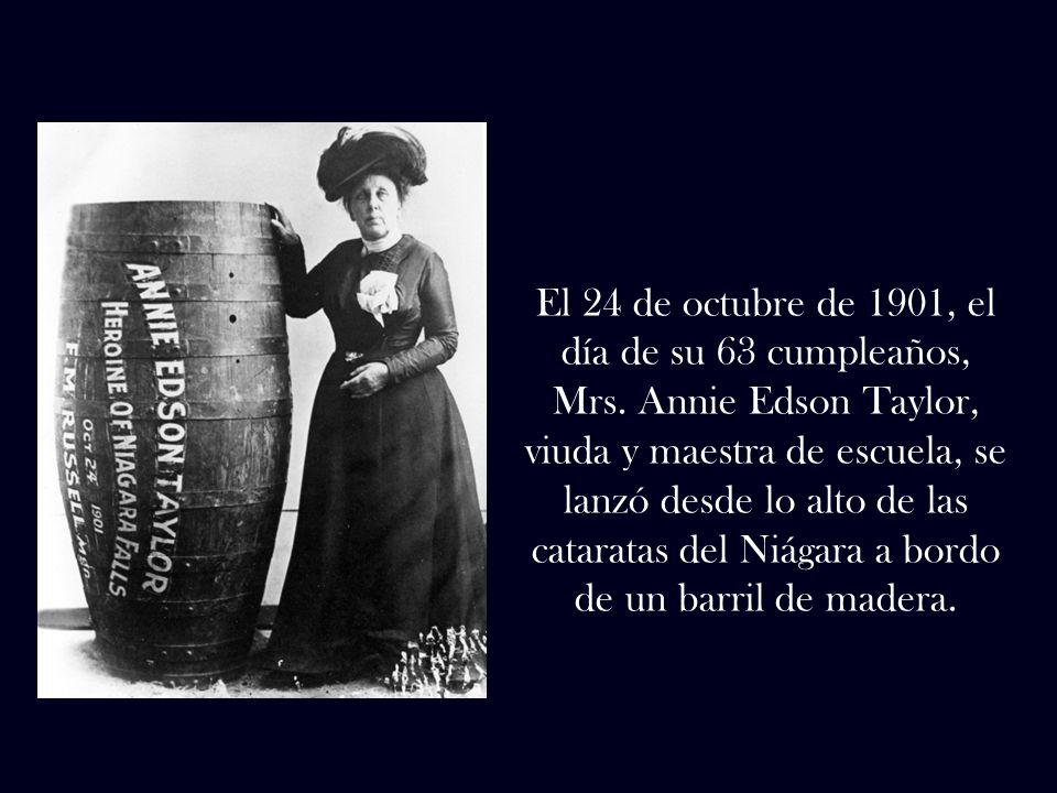 El 24 de octubre de 1901, el día de su 63 cumpleaños, Mrs