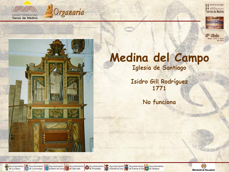 Medina del Campo Iglesia de Santiago Isidro Gill Rodríguez 1771