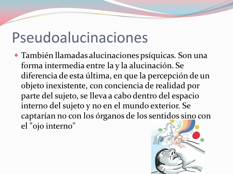 Pseudoalucinaciones