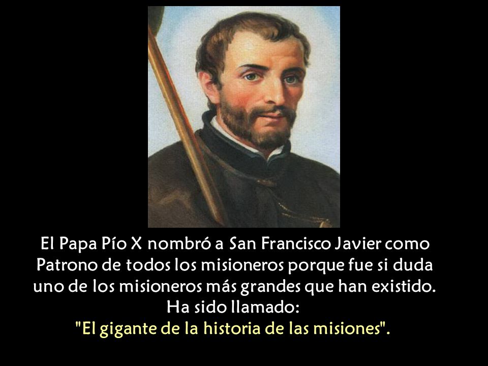 El gigante de la historia de las misiones .