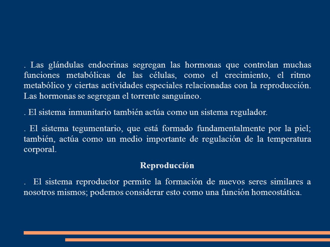 . Las glándulas endocrinas segregan las hormonas que controlan muchas funciones metabólicas de las células, como el crecimiento, el ritmo metabólico y ciertas actividades especiales relacionadas con la reproducción. Las hormonas se segregan el torrente sanguíneo.