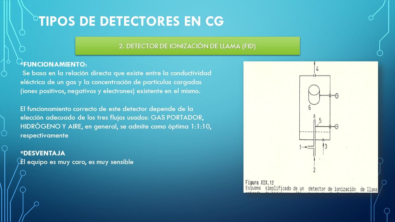 Tipos de detectores en CG