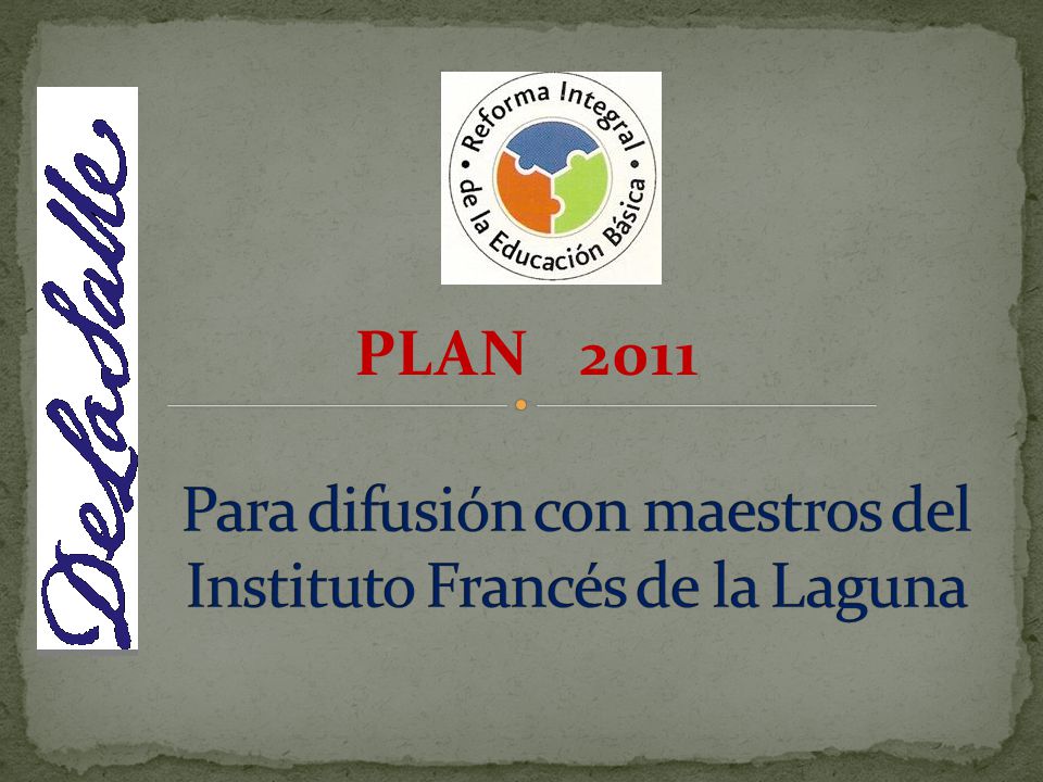 Para difusión con maestros del Instituto Francés de la Laguna