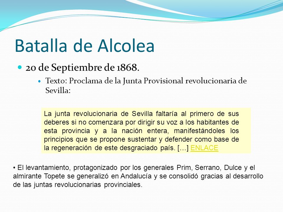 Batalla de Alcolea 20 de Septiembre de 1868.