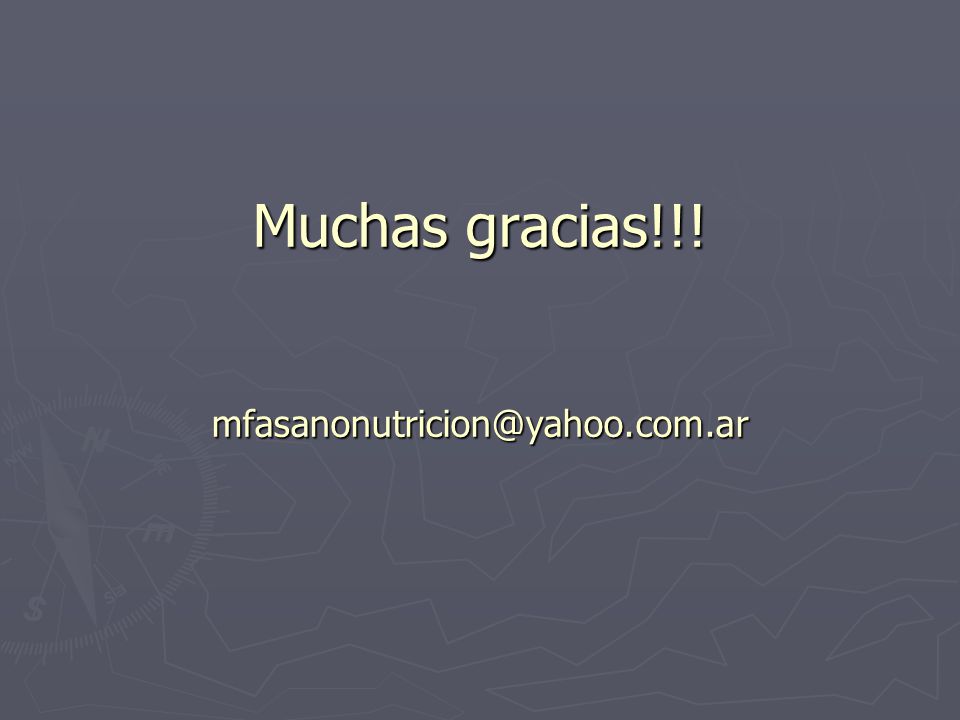 Muchas gracias!!!