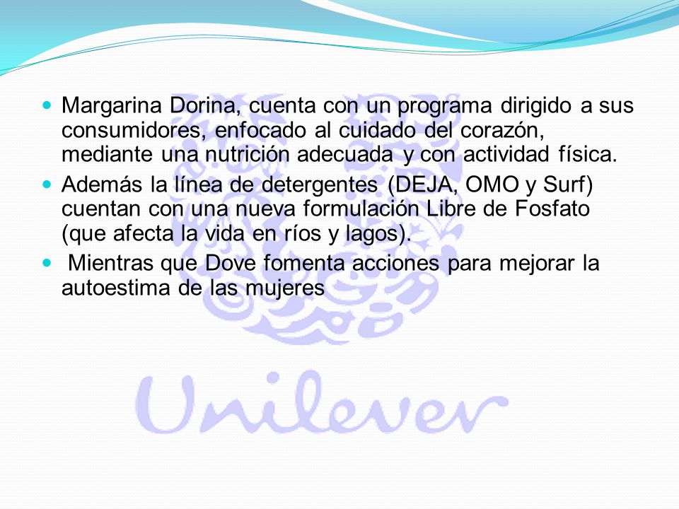 Margarina Dorina, cuenta con un programa dirigido a sus consumidores, enfocado al cuidado del corazón, mediante una nutrición adecuada y con actividad física.