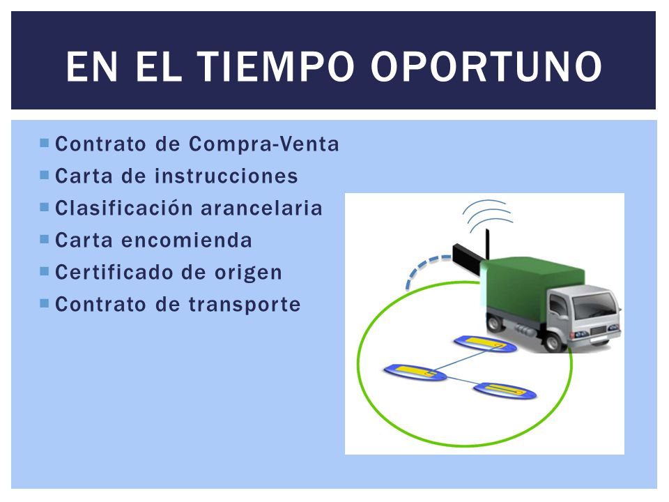 EN EL TIEMPO OPORTUNO Contrato de Compra-Venta Carta de instrucciones