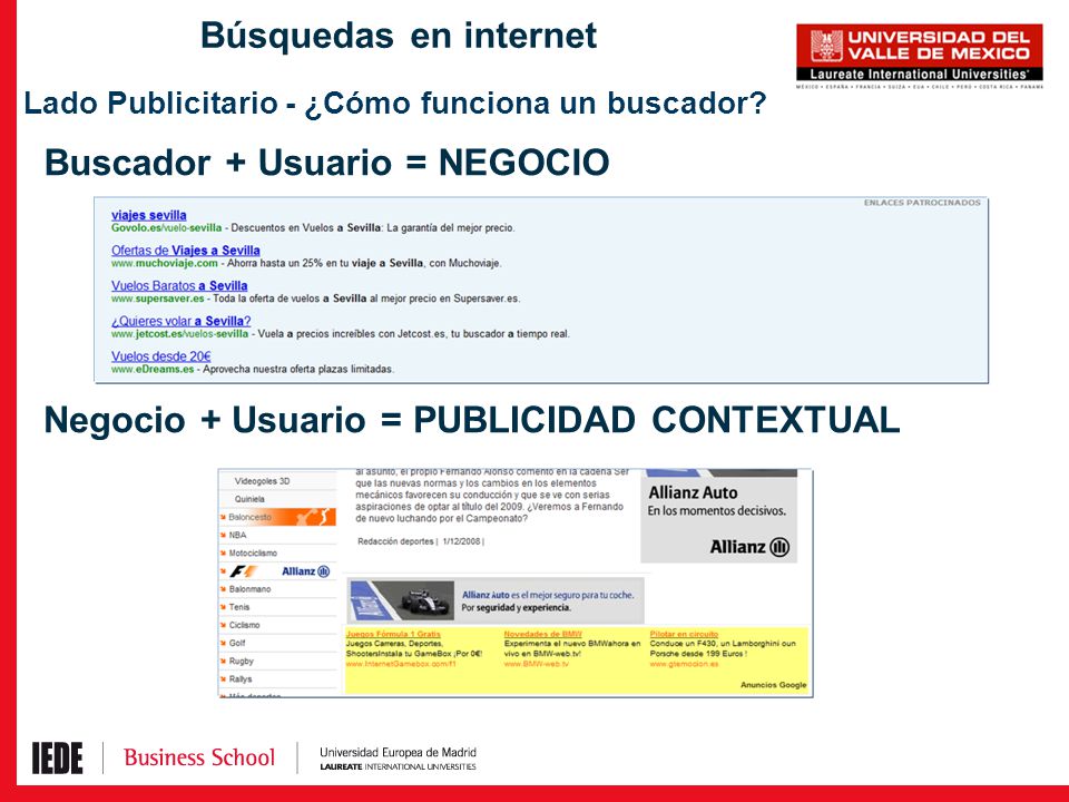 Búsquedas en internet Lado Estrategia de negocio - ¿Qué es el marketing en buscadores