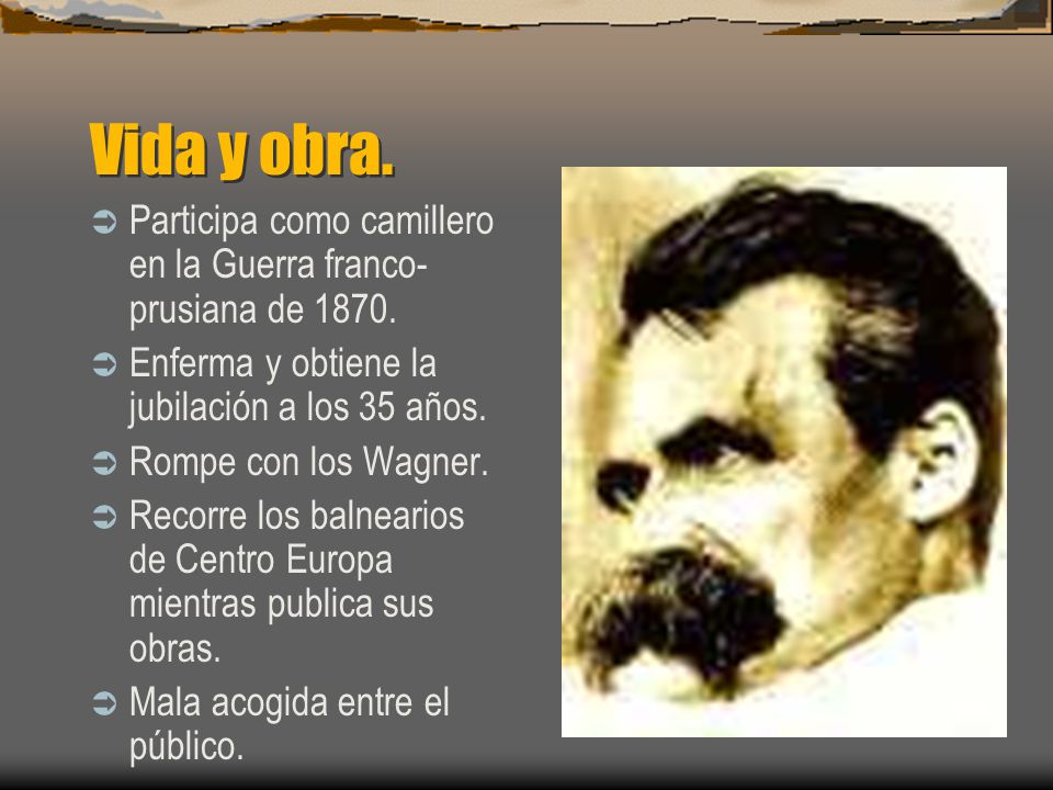Vida y obra. Participa como camillero en la Guerra franco-prusiana de Enferma y obtiene la jubilación a los 35 años.