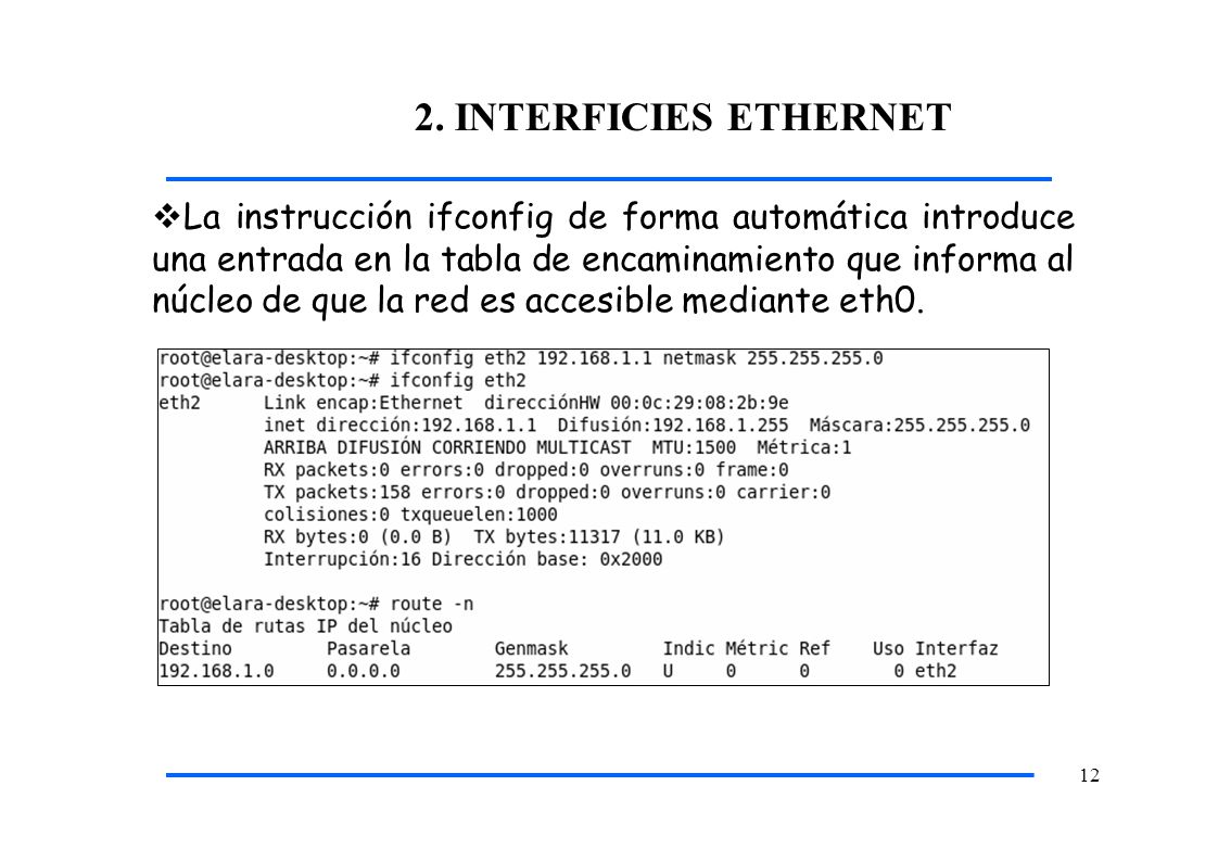 2. INTERFICIES ETHERNET