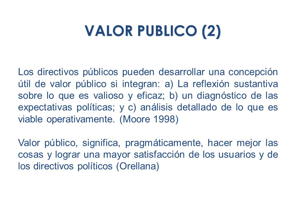 VALOR PUBLICO (2)