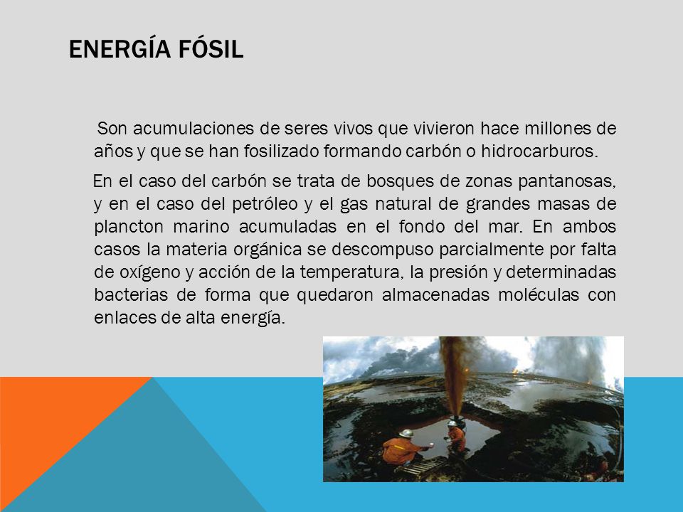 Energía fósil