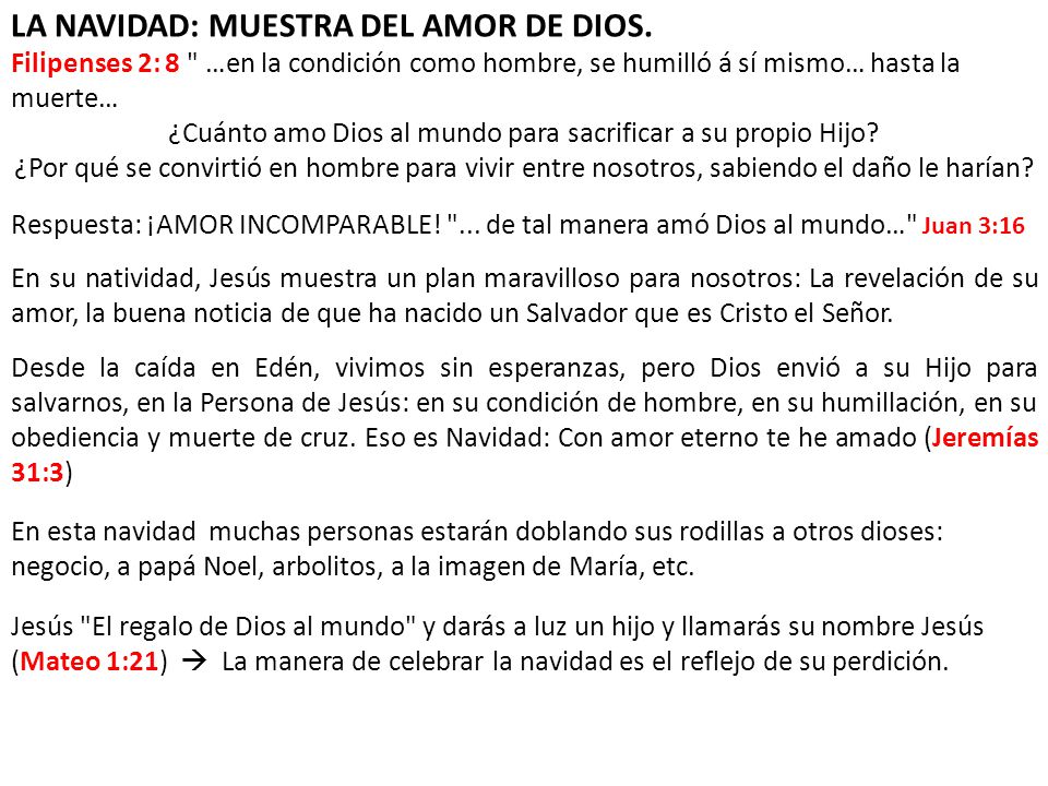 ¿Cuánto amo Dios al mundo para sacrificar a su propio Hijo