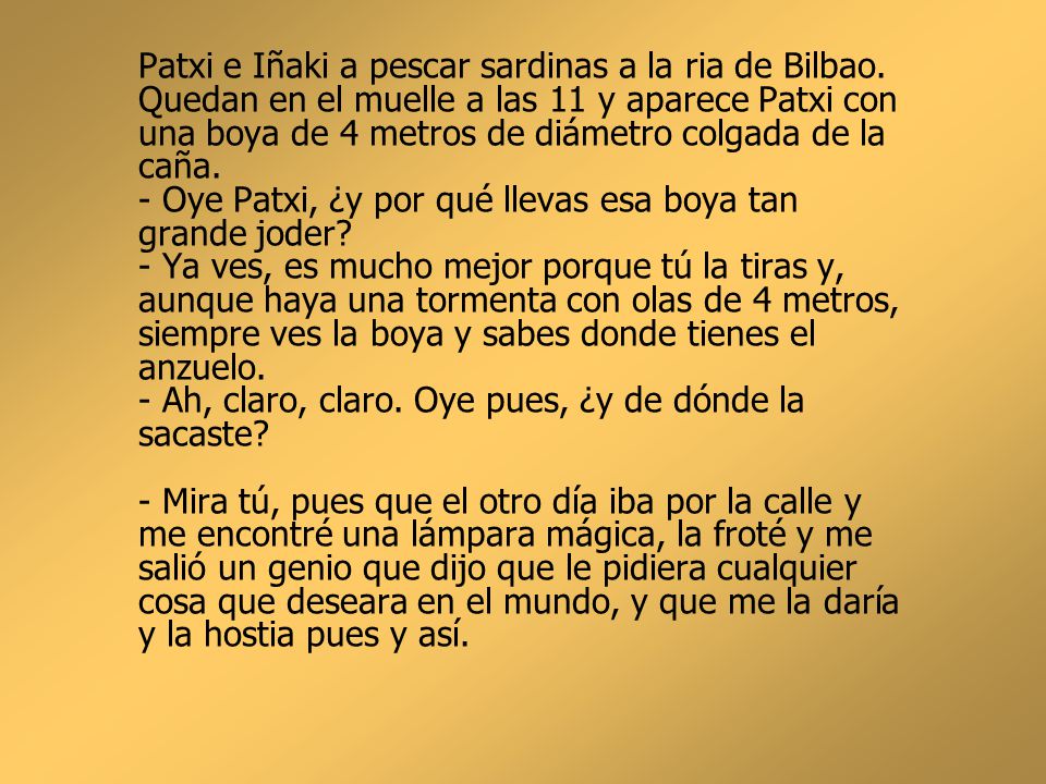 Patxi e Iñaki a pescar sardinas a la ria de Bilbao