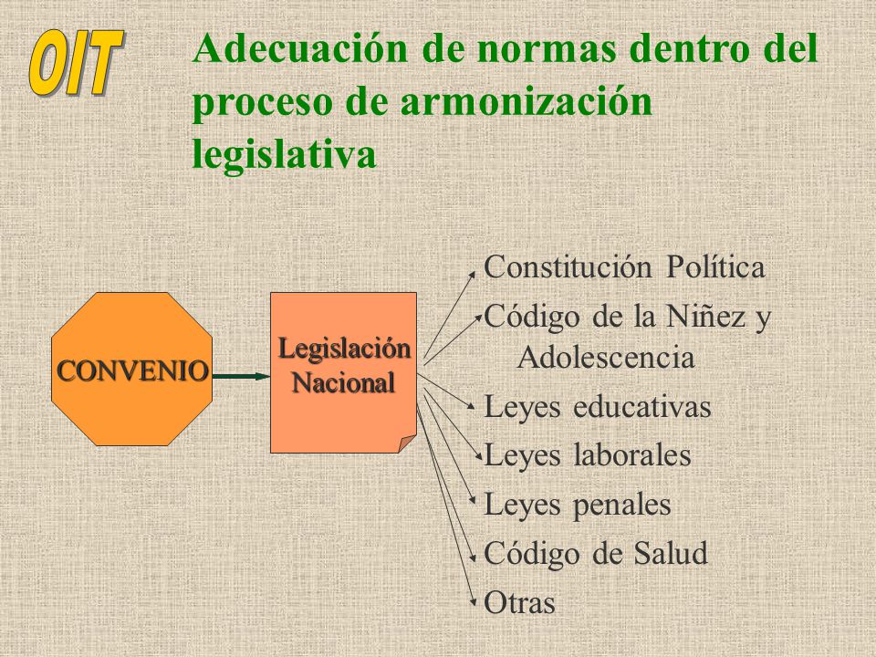 Adecuación de normas dentro del proceso de armonización legislativa