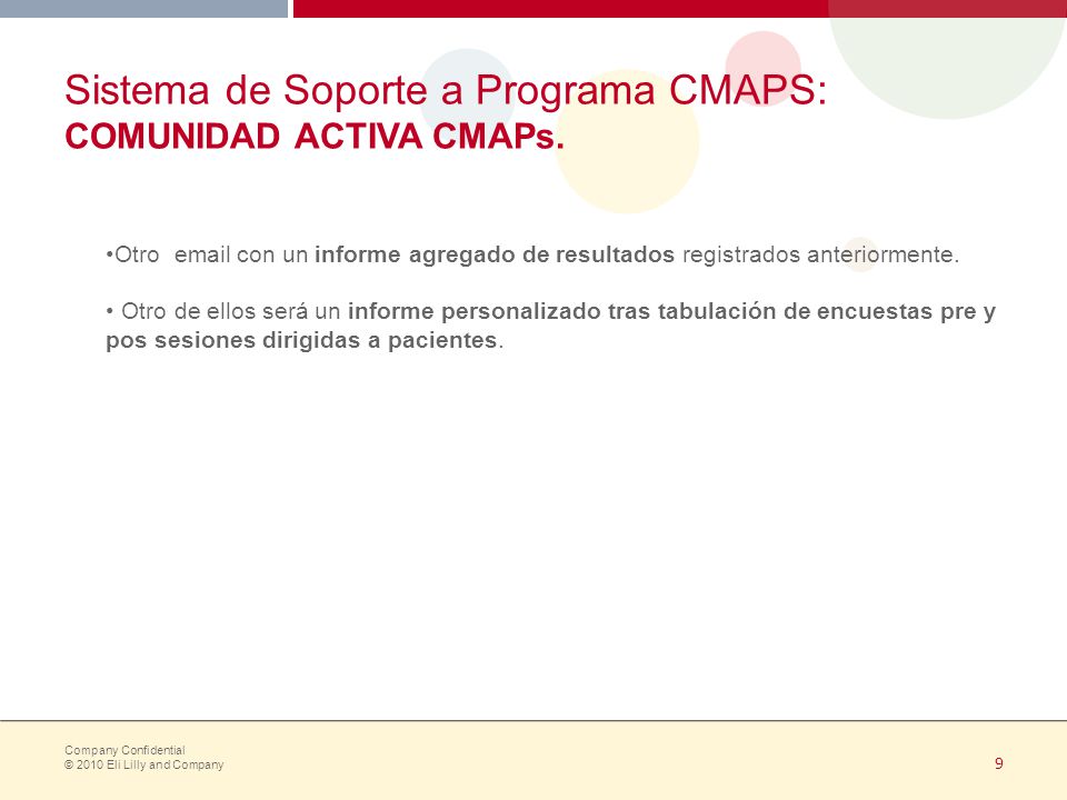 Sistema de Soporte a Programa CMAPS: COMUNIDAD ACTIVA CMAPs.